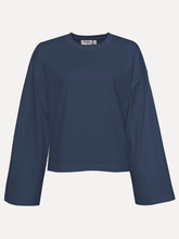 Load image into Gallery viewer, Les Soeurs - Aline Long Sleeve - Navy