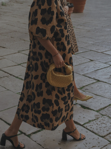 Les Soeurs - Paulie Dress Long - Leopard