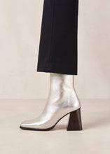 Load image into Gallery viewer, Alohas - South Shimmer Ankle Boots - Silver