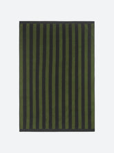 Load image into Gallery viewer, OAS - Terry Jacquard Towel - Green Stripe