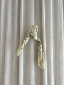 Bandana Scarf - Light Yellow