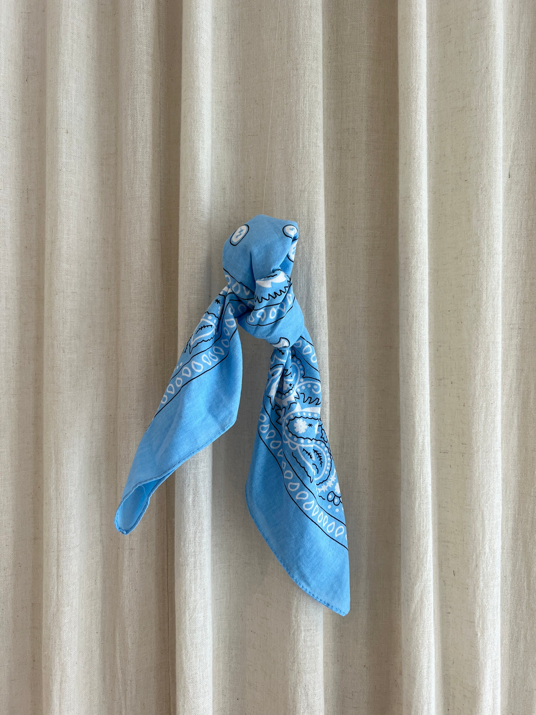 Bandana Scarf Light Blue – Ensemble - Main Image