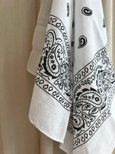 Load image into Gallery viewer, Bandana Scarf - White