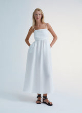 Load image into Gallery viewer, The New Society - Bel-air Dress - White