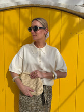 Load image into Gallery viewer, Pochette Raffia - Naturel