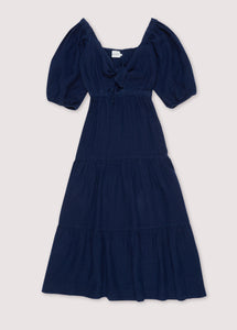 The New Society - Vermont Dress - Midnight Blue