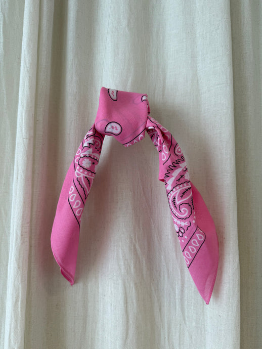 Bandana Scarf - Pink