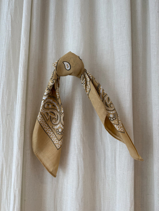 Bandana Scarf - Sand