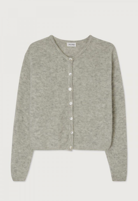 American Vintage - Vitow Cardigan - Light Grey