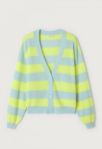 American Vintage - Raxow Cardigan - Neon Crystal