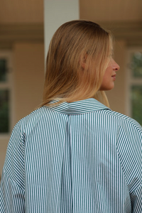Sil - Bailey Blouse - Groen Streep