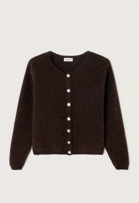 American Vintage - Vitow Cardigan - Café