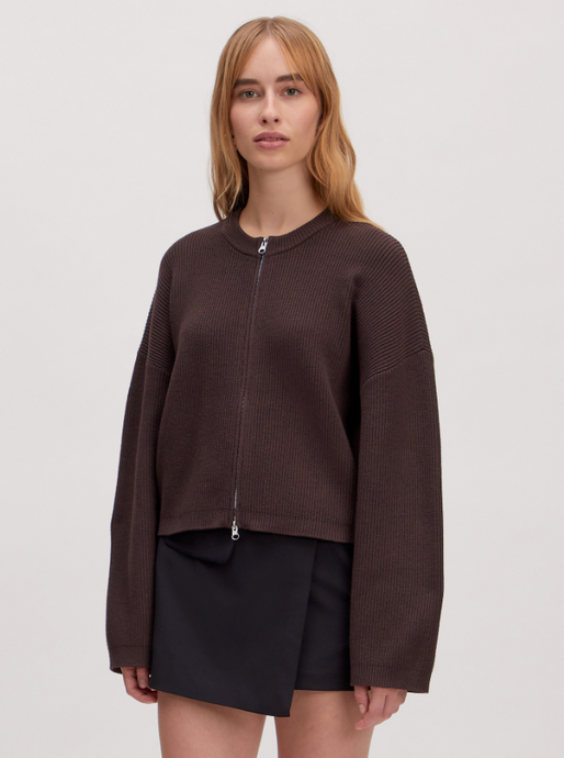 Edited - Llleana Cardigan - Plum