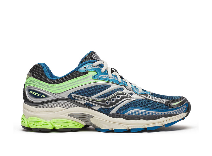 Saucony - Progrid Omni 9 - Blue/Lime