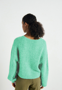 American Vintage - Niby Cardigan - Munt