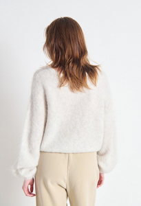American Vintage - Niby Pull - Lichtgrijs