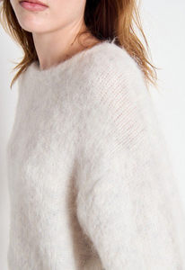 American Vintage - Niby Pull - Lichtgrijs
