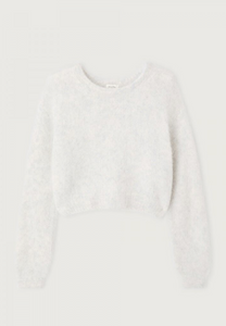 American Vintage - Niby Pull - Lichtgrijs