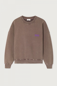 American Vintage - Plizzy Sweater - Kastanje