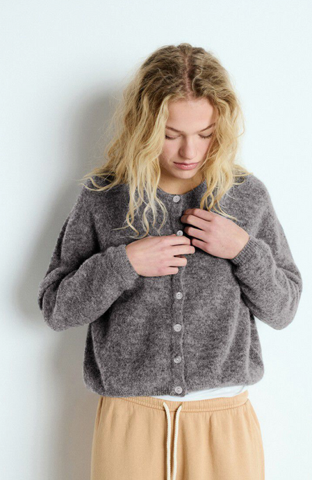 American Vintage - Vitow Cardigan - Donkergrijs