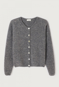 American Vintage - Vitow Cardigan - Donkergrijs