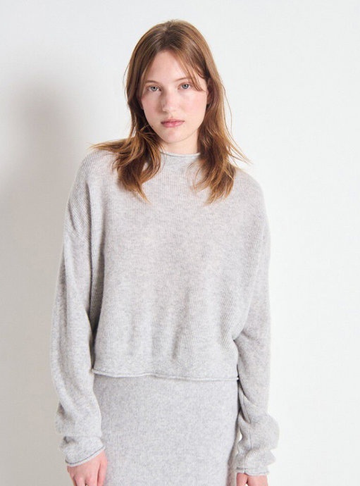 American Vintage - Raxow Pull - Lichtgrijs
