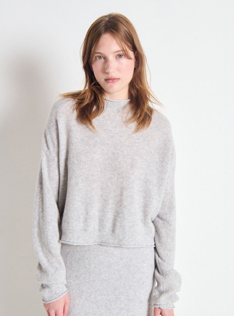American Vintage - Raxow Pull - Lichtgrijs