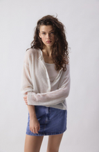 Load image into Gallery viewer, American Vintage - Bodyrow Cardigan - Lichtgrijs