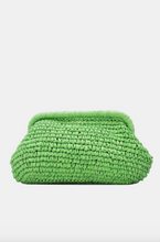 Load image into Gallery viewer, Pochette Raffia - Groen