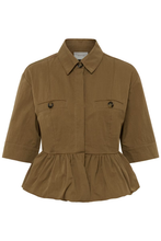 Load image into Gallery viewer, Gestuz - Zandaya Top - Taupe