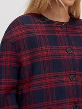 Load image into Gallery viewer, Edited - Aino Bomber - Navy Check