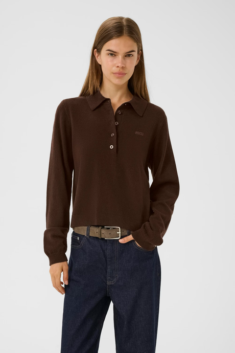 Gestuz - Manzi Polo Pull - Bruin