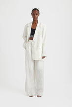 Load image into Gallery viewer, Gestuz - Liza Pinstripe Trousers - Egret