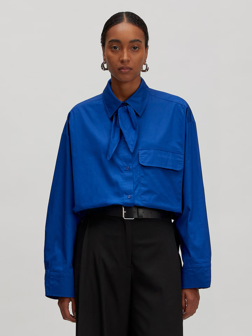 Edited - Diego Blouse - Hoogblauw