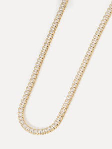 Les Soeurs - Novi Tennis Necklace - Gold