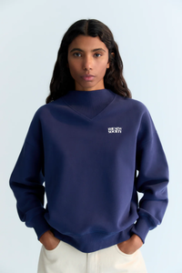 The New Society - Lola Sweater - Navy