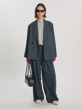 Load image into Gallery viewer, Edited - Marou Broek - Check Blauw