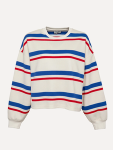 Les Soeurs - Maxime T-shirt - Ecru Streep