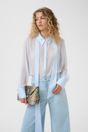 Gestuz - Chif Blouse - Lichtblauw