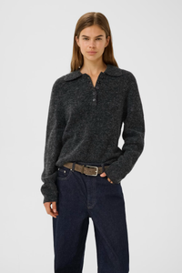 Gestuz - Alpha Pullover - Charcoal