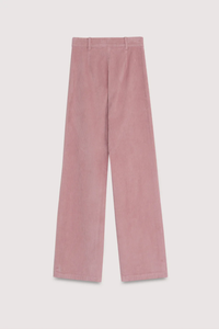The New Society - Ines Velours Broek - Rose