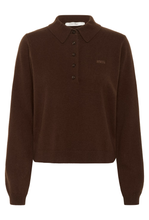 Load image into Gallery viewer, Gestuz - Manzi Polo Pull - Bruin