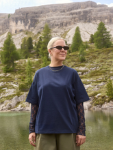 Load image into Gallery viewer, Les Soeurs - Leonardo T-shirt - Navy