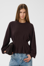 Load image into Gallery viewer, Gestuz - Manzi Pull Peplum - Bruin