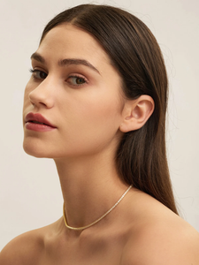 Les Soeurs - Novi Tennis Necklace - Gold