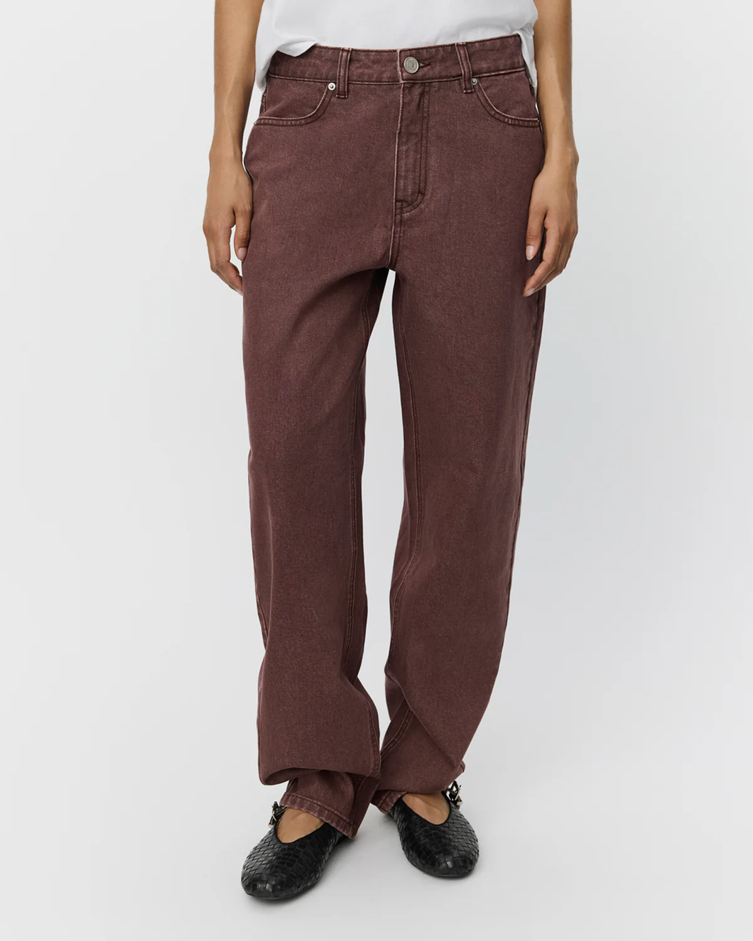 Sofie Schnoor - Tokyo Jeans - Burgundy