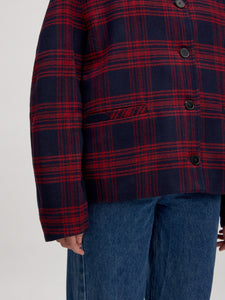 Edited - Aino Bomber - Navy Check