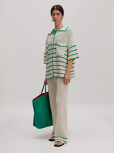 Load image into Gallery viewer, Edited - Kara Broek - Ecru/Groen