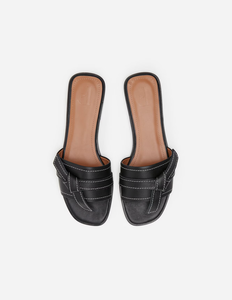 Flattered - My Sandal - Black