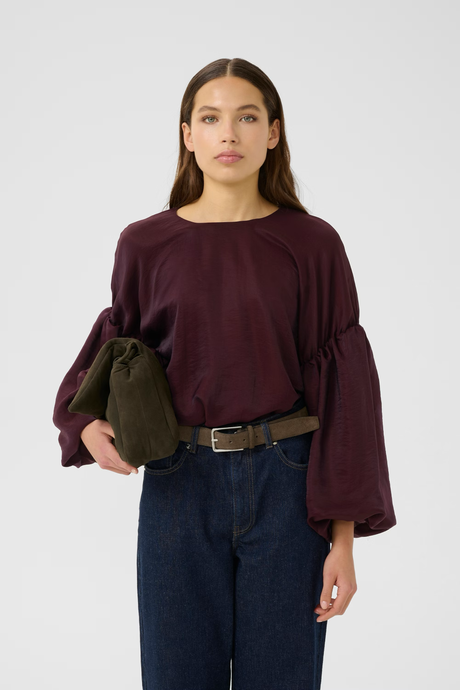 Gestuz - Malloon Blouse - Bordeaux
